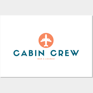 Retro Vintage Cabin Crew Lounge Bar Posters and Art